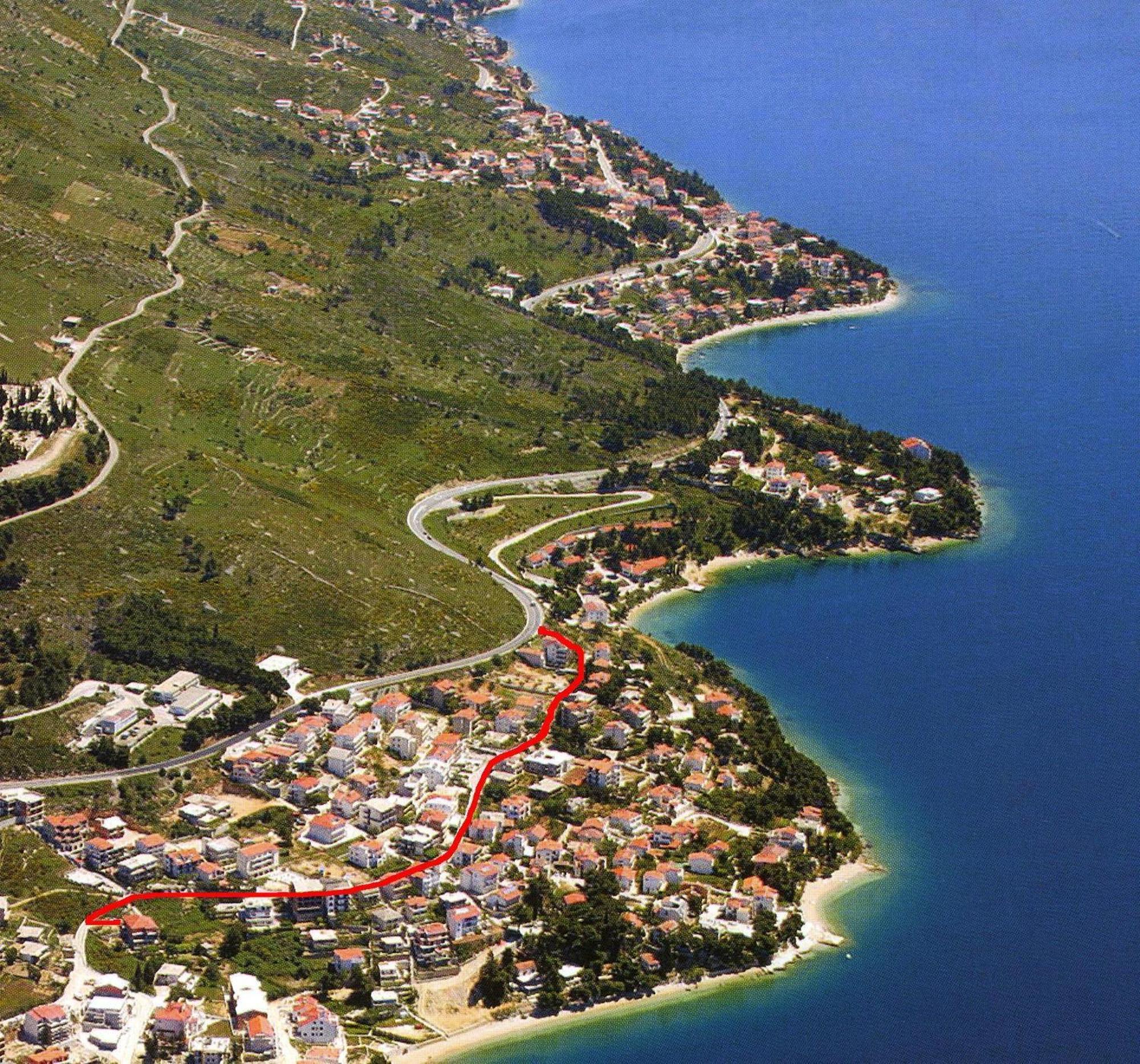 Apartments Perdijic Nemira Omiš Esterno foto